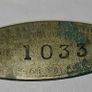 Rare Antique National Key Registry Tag  Longford Chief Police Office (c. 1910s) Image 2