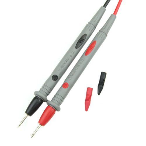 New Pair (2 pcs) Universal Digital Multimeter Cable Test Leads Probe Wire #594