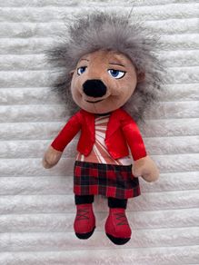 Sing 2 Ash The Porcupine Soft Plush approx. 30 cm. Used Please see photos