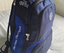 Irish open golf back pack