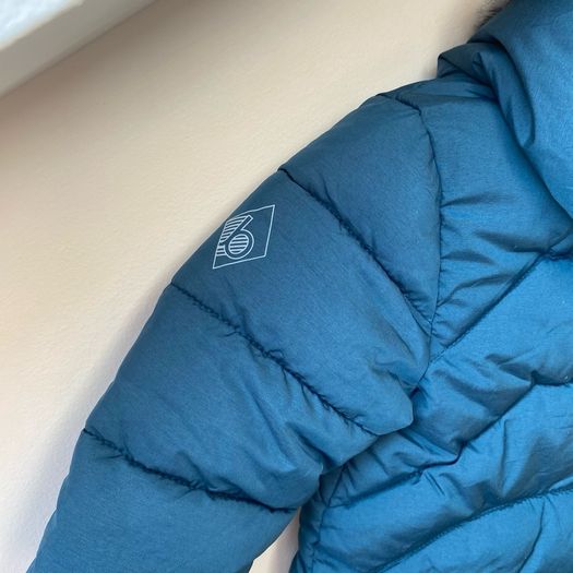 Baker by Ted Baker Baby Unisex/Boy Puffer Snowsuit with Faux-Fur Hood & Mittens