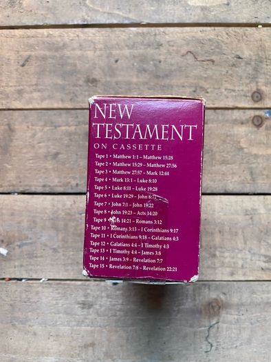New Testament Cassettes
