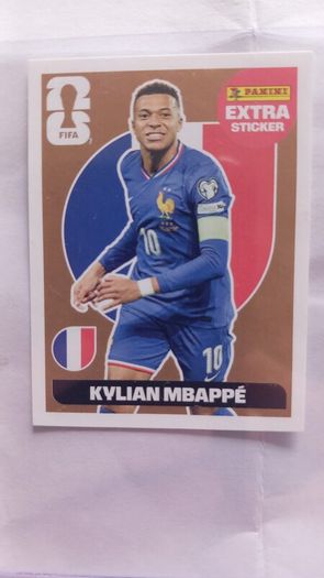 Kylian Mbappe Panini Sticker