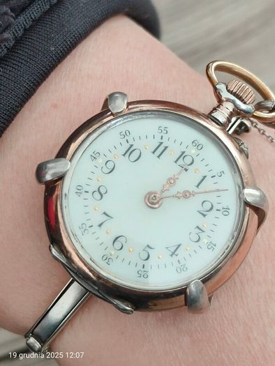 Vintage Silver pocket / wrist Watch