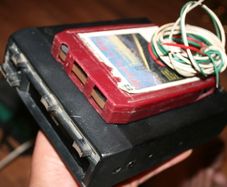 Vintage Car Cassette Player Crystal Sound CRS-77