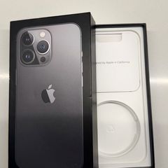 iPhone 13 Pro Black Empty Box