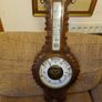 Large Victorian Banjo Barometer Image 9