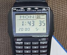 CASIO DBC-32-1A Calculator Watch - Telememo 25 Databank - New with tags