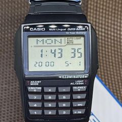 CASIO DBC-32-1A Calculator Watch - Telememo 25 Databank - New with tags