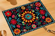 Boho Style Table Placement Mat - heat resistant