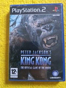 King Kong Peter Jackson The official game of the movie PlayStation 2 Ps2 games Original