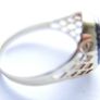 Vintage 9ct Yellow Gold Hallmarked Gents Oval Shape Black Onyx Ring size V - 2,8g Image 8