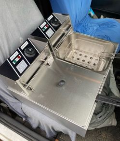 Commercial Electric Deep Fryers Type D (20L) for Fast Food Restaurant Fried Chicken Stands Frying Chips French Fries Pork Chops