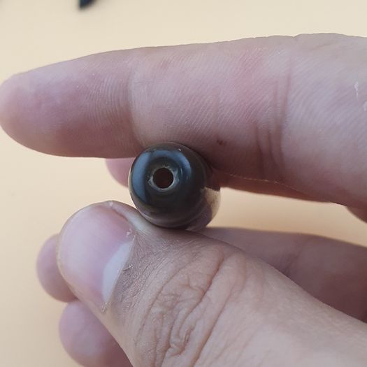 Vintage Himalayan Tibetan 4 Eyes Agate Dzi Bead Amulet