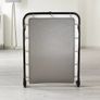 Portable Folding Bed with Comfort Rebound e-Fibre Mattress, Fabric, Black, Lightweight Image 5