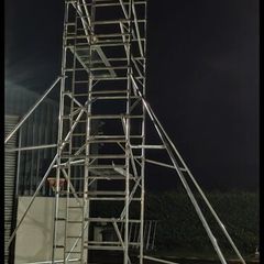 Aluminium scaffolding towers