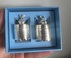 Newbridge Silverware Teddy Bear Tooth & Curl Set