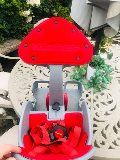 Wee ride front mounted child bicycle seat