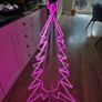 Christmas Tree neon pink Image 3
