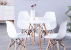 _Free Delivery 4pcs Nordic Dining Chair 4 included