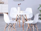 _Free Delivery 4pcs Nordic Dining Chair 4 included