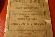 The Buyers Order Book / No. 1 / No Date
