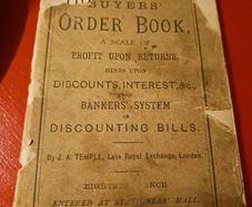 The Buyers Order Book / No. 1 / No Date