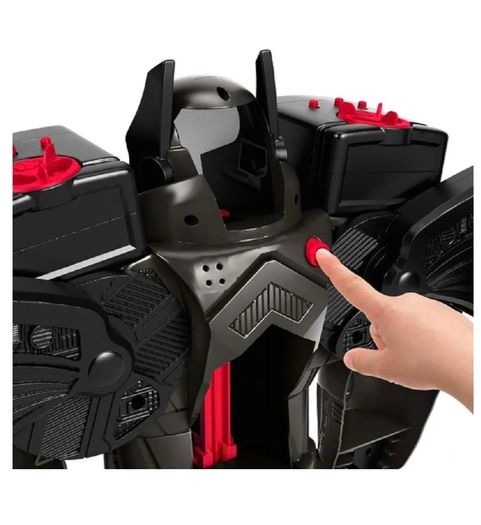 Fisher-Price ImaginextDC Super Friends Batbot Xtreme--Red/Black