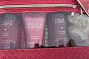 Baylis &amp; Harding Limited Edition "Midnight Cherry" Luxury Vanity &amp; Cosmetic Bag Set (Brand New)