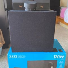 Logitech Z533 2.1 Multimedia Speaker System with Subwoofer