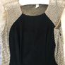 Stunning Black/Silver evening/cocktail Dress Image 6