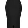 Lucia Black Strapless Corset Maxi Dress Image 6