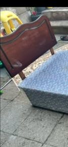 Free Single Bed base with Headboard