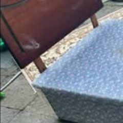 Free Single Bed base with Headboard
