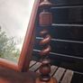 Victorian mahogany dressing table swing mirror Image 6