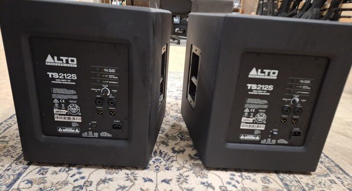 Alto TS212s Subwoofers (Pair)