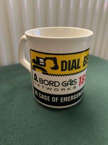 vintage Bord Gais mug