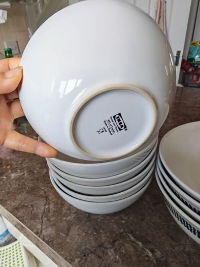 Ikea soup bowls and ramen bowls