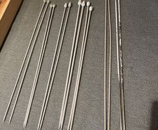 metal knitting needles selection
