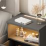 Anthracite nightstand with led lighting Image 3