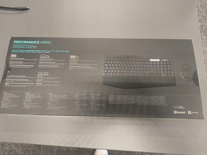 Brand New Logitech MK850 Performance Wireless Keyboard & Mouse Combo - Multi-Device