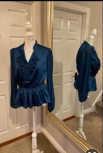 Blouse teal