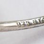 Vintage 925 Sterling Silver BULL SKULL with Horn Ring Image 7