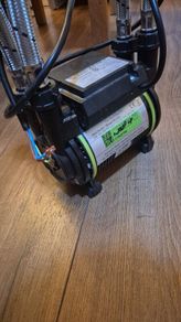 Salamander shower pump positive head 1.5 bar