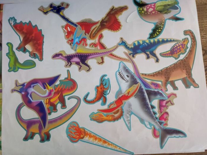 Melissa & Doug Reusable Puffy Stickers-Dinosaurs