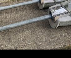 4 Large industrial yard lights all good only need a wipe down from dust