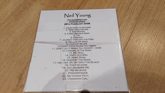 Collection of Neil Young Audio DVDs