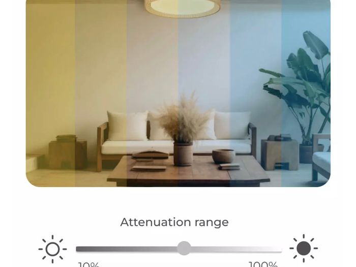 Bohemia Smart LED ceiling light, Rattan design, 3W speaker, RGBIC
