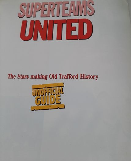 man United vintage book1996