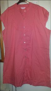 Simply Be long peach shirt/tunic size UK22 EU50 Perfect condition Postage included